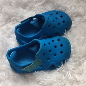 Croc sandals